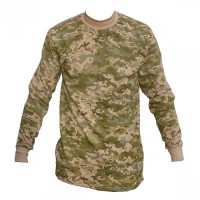 Трикотажний Гольф з начосом, 100% БАВОВНА, піксель ЗСУ