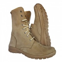 Берцы беж нубук пена