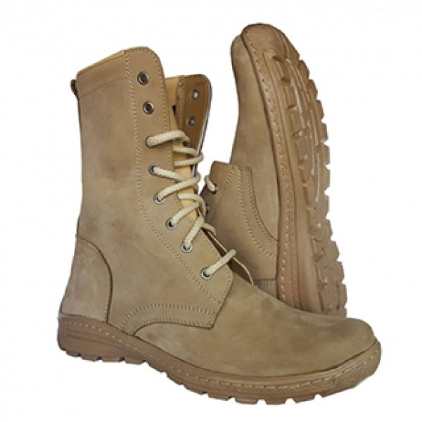 Берцы беж нубук пена - 3013772