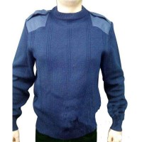Свитер военный синий