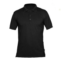 Футболка поло чорна