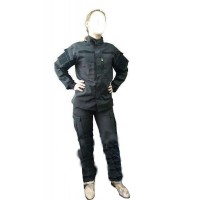 Черная военная форма женская