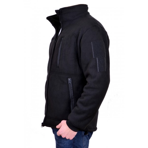 Кофта флисовая военная МЕДВЕДЬ БАЗА на МЕХУ Черный 450гр/м - 3288465 Кофта флисовая военная МЕДВЕДЬ БАЗА на МЕХУ Черный 450гр/м - 3288465