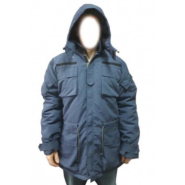 Зимний бушлат МЧС (ДСНС) синий - 3034430