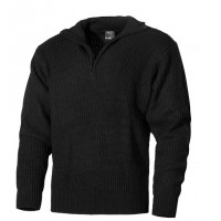 Свитер на молнии MFH Troyer Черный
