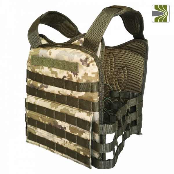 Бронежилет 3го класса защиты Плитоноска М1 ММ-14 - 3569474