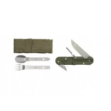 Столовый набор MFH Cutlery Set Оливковый