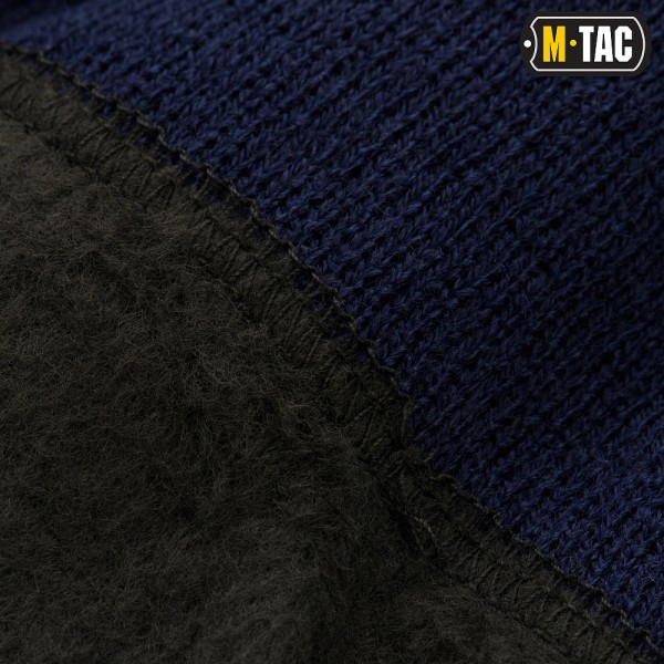 Шапка M-Tac тонкая вязка 100% акрил Dark Navy Blue - 3569510