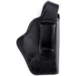 Кобура поясна шкіряна із скобою (універсальна) для Форт 12