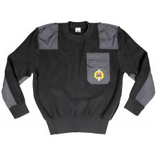 Пуловер с нагрудным карманом оригинал армии Словакии серый