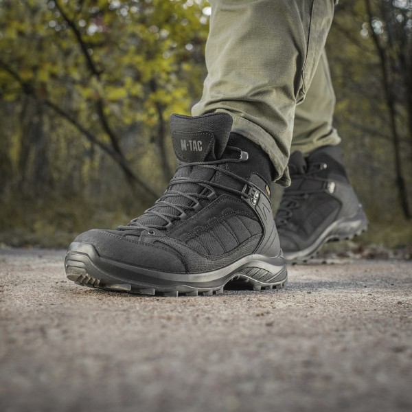 Ботинки тактические демисезонные черные M-Tac - 3569254