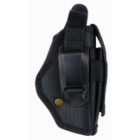 Кобура поясна синтетична тришарова №6 з підсумком під магазин (із скобою) для ПМ