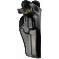 Кобура поясная кожаная Наган формованная вертикальная
