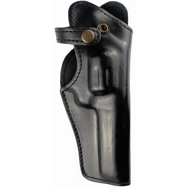 Кобура поясная кожаная Наган формованная вертикальная - 2996735
