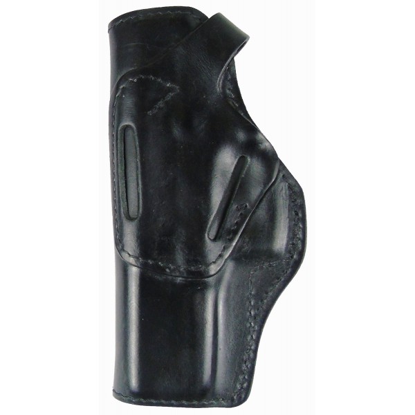 Кобура поясная кожаная формованная вертикальная Глок-17 - 2996737