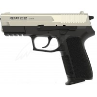 Пістолет стартовий Retay 2022 кал. 9мм. Колір – satin.