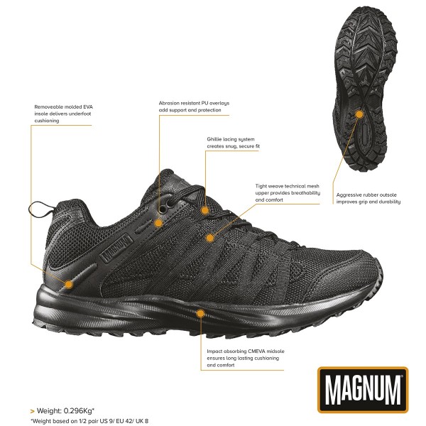 Кросівки Magnum Storm Trail Lite Чорні MFH Німеччина - 3569282