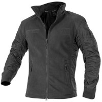 Куртка флісова чорна МІЛ ТЕК Німеччина