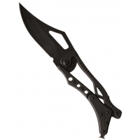 Ніж складаний туристичний чорний МІЛ ТЕК Німеччина