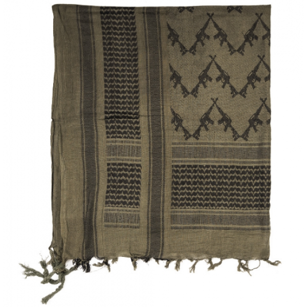 Шемаг-арафатка 100% хлопок 110х110 см олива Mil Tec Германия - 3565756 Шемаг-арафатка 100% хлопок 110х110 см олива Mil Tec Германия - 3565756