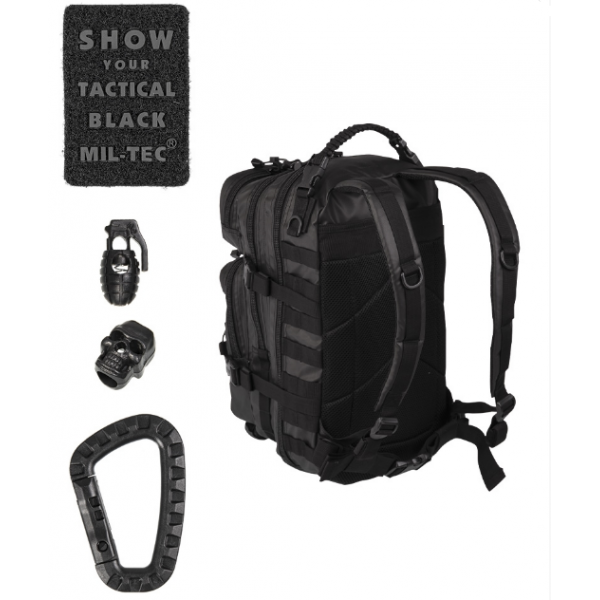 Рюкзак TACTICAL BLACK BACKPACK US ASSAULT SMALL - 3565758 Рюкзак TACTICAL BLACK BACKPACK US ASSAULT SMALL - 3565758