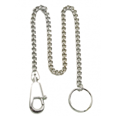 Ножова ланцюг з нікельованим карабіном