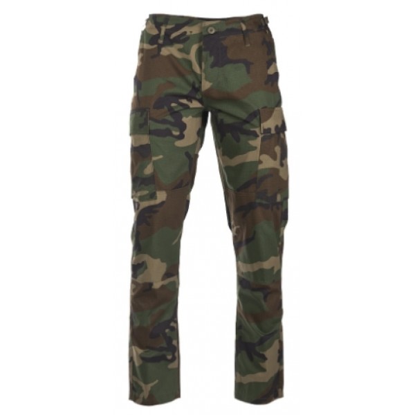 Штани US BDU FELDHOSE R/S ′SLIM FIT′ WOODLAND - 3565311