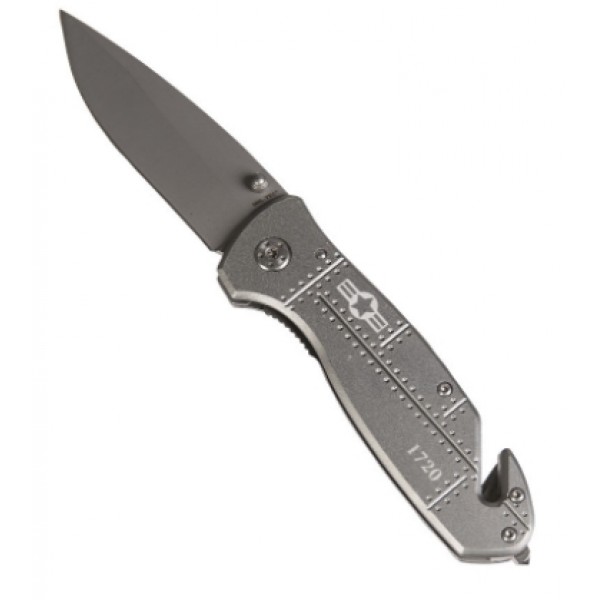 Ніж складаний зі склобоєм і стропорез МИЛ ТЕК Німеччина - 3565315