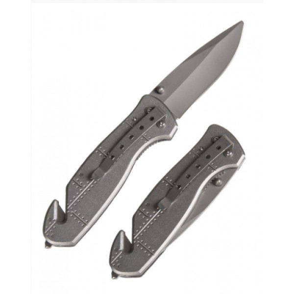 Ніж складаний зі склобоєм і стропорез МИЛ ТЕК Німеччина - 3565315