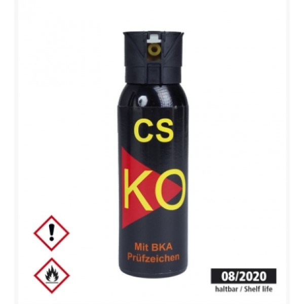 Газовий балончик CS VERTEIDIGUNGSSPRAY BKA 9R 100ML NUR EU - 3565316