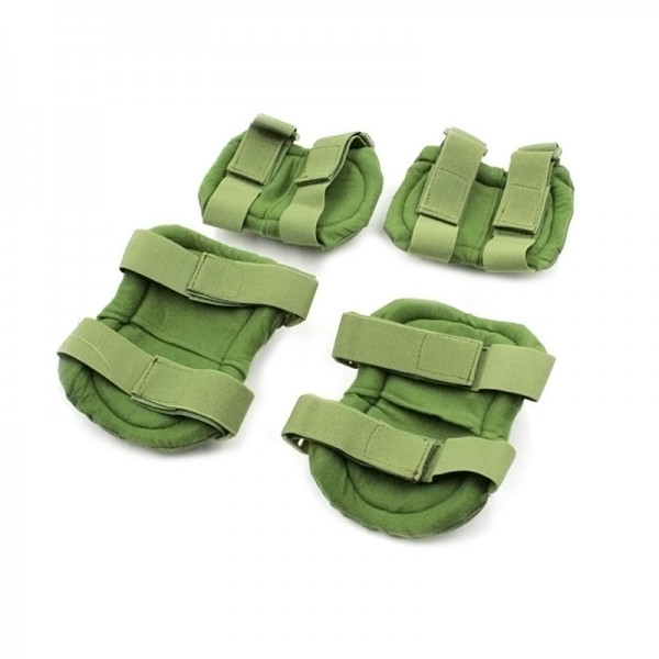 Захист наколінники та налокітники ABS (поліестер 600D) Олива - 3565533 Захист наколінники та налокітники ABS (поліестер 600D) Олива - 3565533