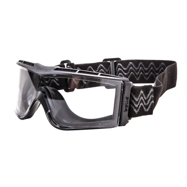 Окуляри тактичні Bolle X1000 чорні з прозорими лінзами - 3565529