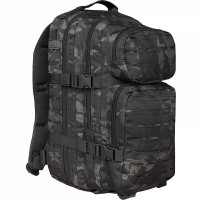 Рюкзак штурмовой малый LASER CUT 20л (42х20х25) камуфляж мультикам черн.
