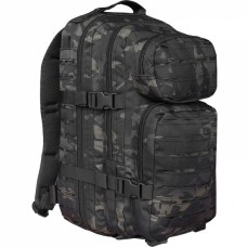 Рюкзак штурмовой малый камуфляж мультикам черный 20л МИЛ ТЕК Германия