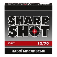 Патрон 12 калібр "Шарп Шот" №3