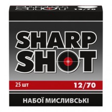 Патрон 12 калібр "Шарп Шот" №3
