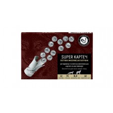 Патрон 12 калибр "Тахо" картечь 8,0 мм Super