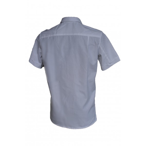 Формена біла сорочка з коротким рукавом Pancer - 3568936