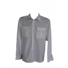 Формена біла сорочка з довгим рукавом Pancer