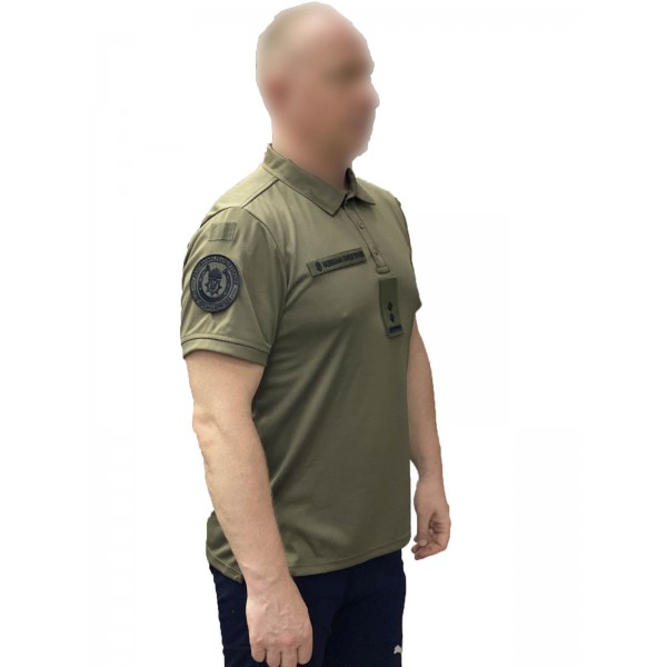 Футболка поло coolmax Национальная гвардия Олива - 3568951 Футболка поло coolmax Национальная гвардия Олива - 3568951