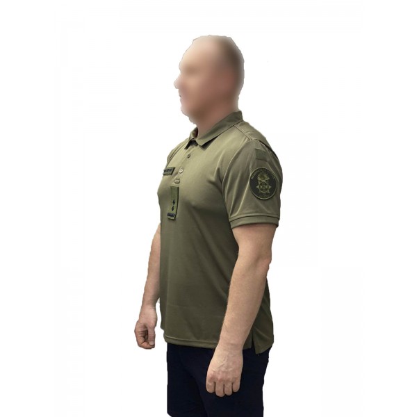 Футболка поло coolmax Национальная гвардия Олива - 3568951 Футболка поло coolmax Национальная гвардия Олива - 3568951