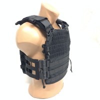 Плитоноска с системой быстрого сброса Plate carrier model M3 (Черная) 6 класс защиты