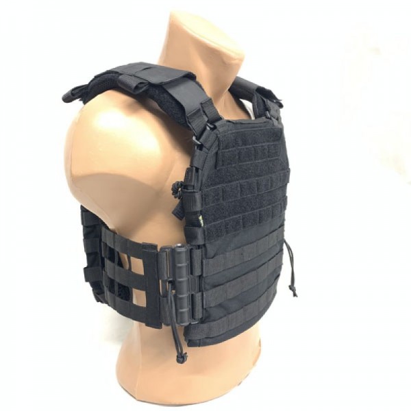 Плитоноска с системой быстрого сброса Plate carrier model M3 (Черная) 6 класс защиты - 3581354