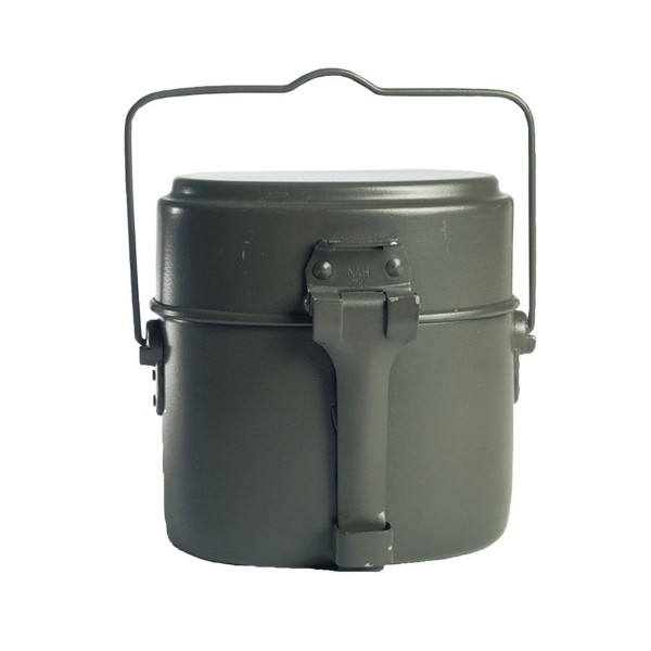 Котелок бундесвер алюминиевый олива Милтек Германия - 3565319 Котелок бундесвер алюминиевый олива Милтек Германия - 3565319