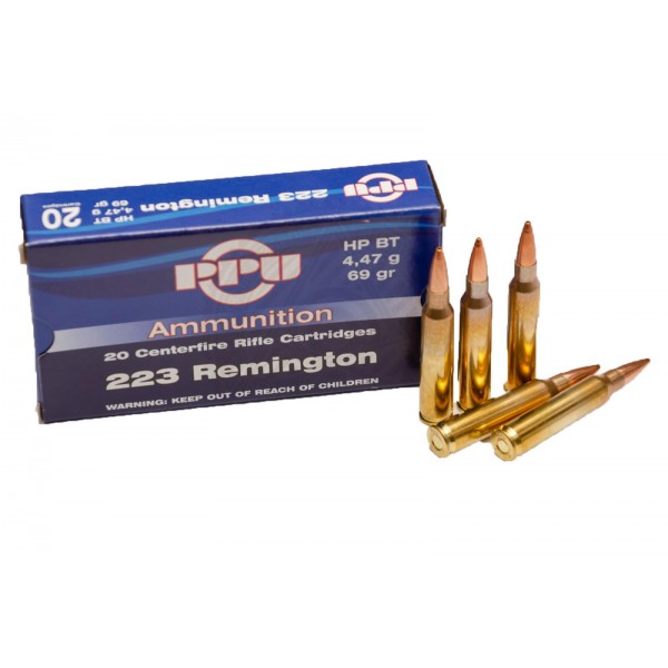 Патрон 223 калібр Rem HPBT 4.47g - 3568682