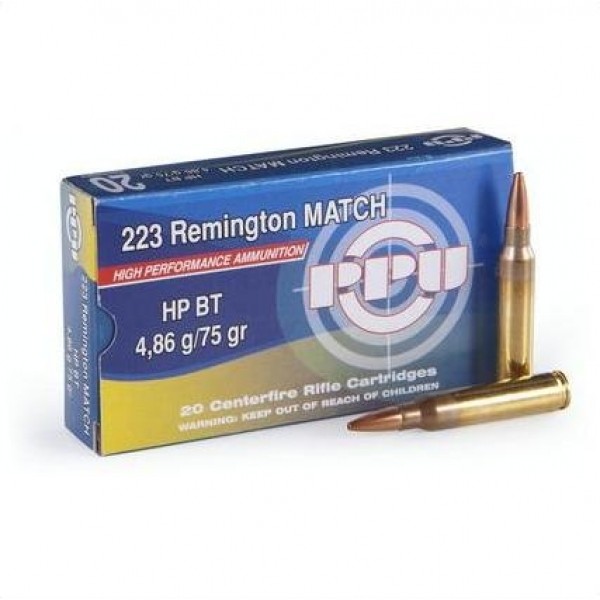 Патрон 223 калібр Rem HPBT 4.86g - 3568685