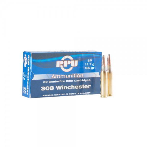 Патрон 308 калібр Win 180g TM Partizan - 3568690