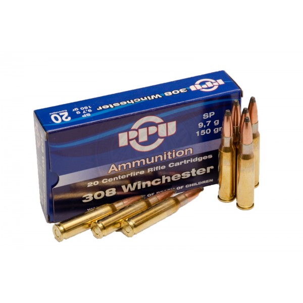 Патрон 308 калібр Win SP 9.7g - 3568688 Патрон 308 калібр Win SP 9.7g - 3568688