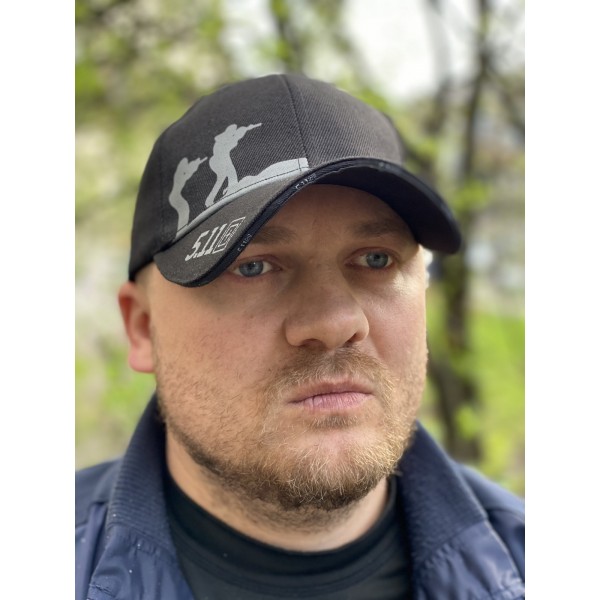 Бейсболка 5.11 стрелок черная - 3568707 Бейсболка 5.11 стрелок черная - 3568707