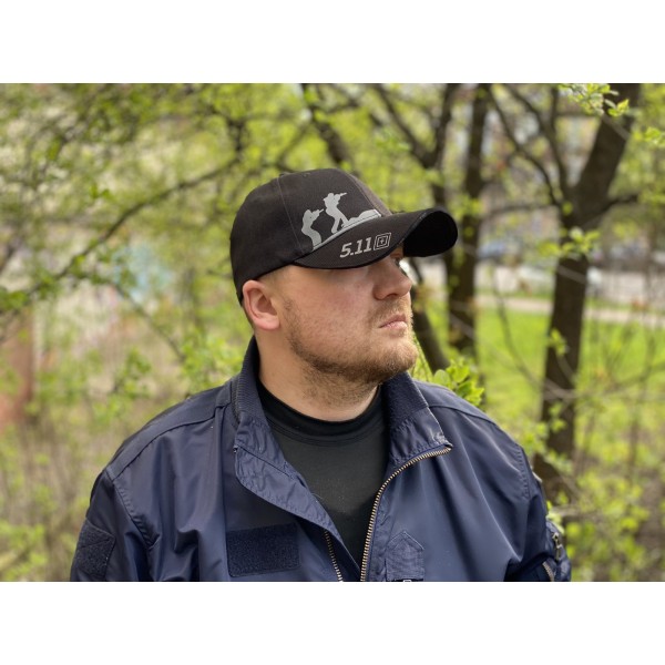 Бейсболка 5.11 стрелок черная - 3568707 Бейсболка 5.11 стрелок черная - 3568707